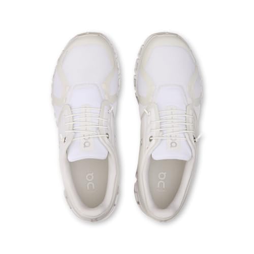 On Men's Cloud 6 Sneaker, White/White, 8 - Image 2