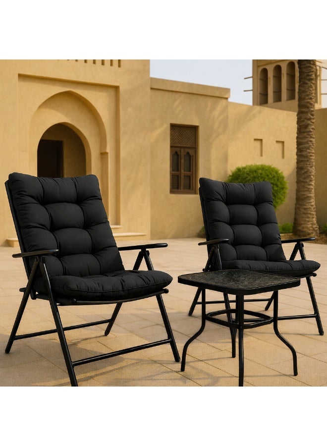 Hayate Serenity Recliner Set with Table (3-Piece) - Image 2