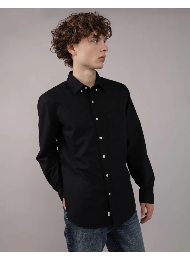American Eagle AE Slim Fit Everyday Oxford Button-Up Shirt