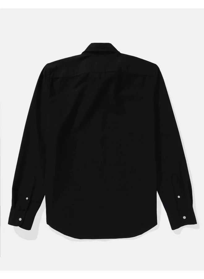 امريكان ايجل AE Slim Fit Everyday Oxford Button-Up Shirt