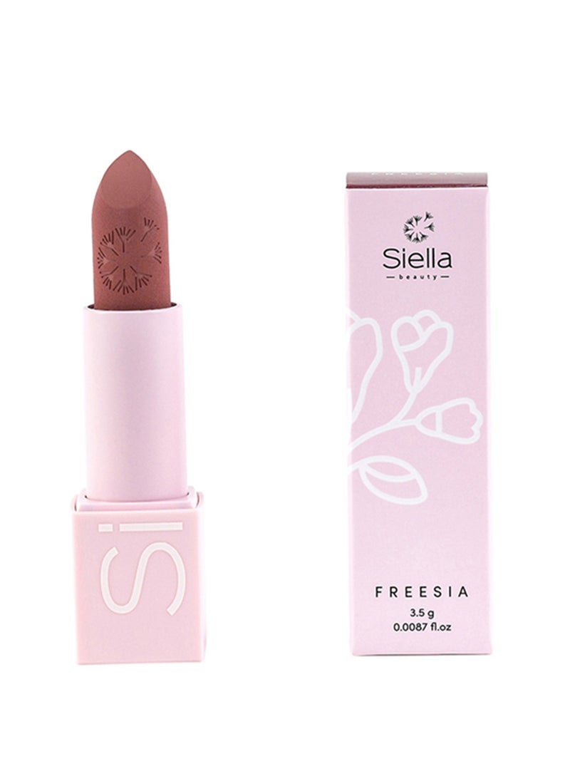 Siella Beauty Freesia Flower Power Matte Lipstick Upto 10hr Long Lasting Lipstick Made In Italy  - Image 2