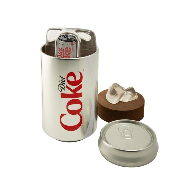 PAMP 1OZ COCA-COLA DIET COKE.999 FINE SILVER BAR (31.10G) PAMP BAR - Image 1