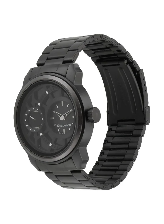 fastrack Men's Metal Analog Watch 3147KM01 - 46 mm