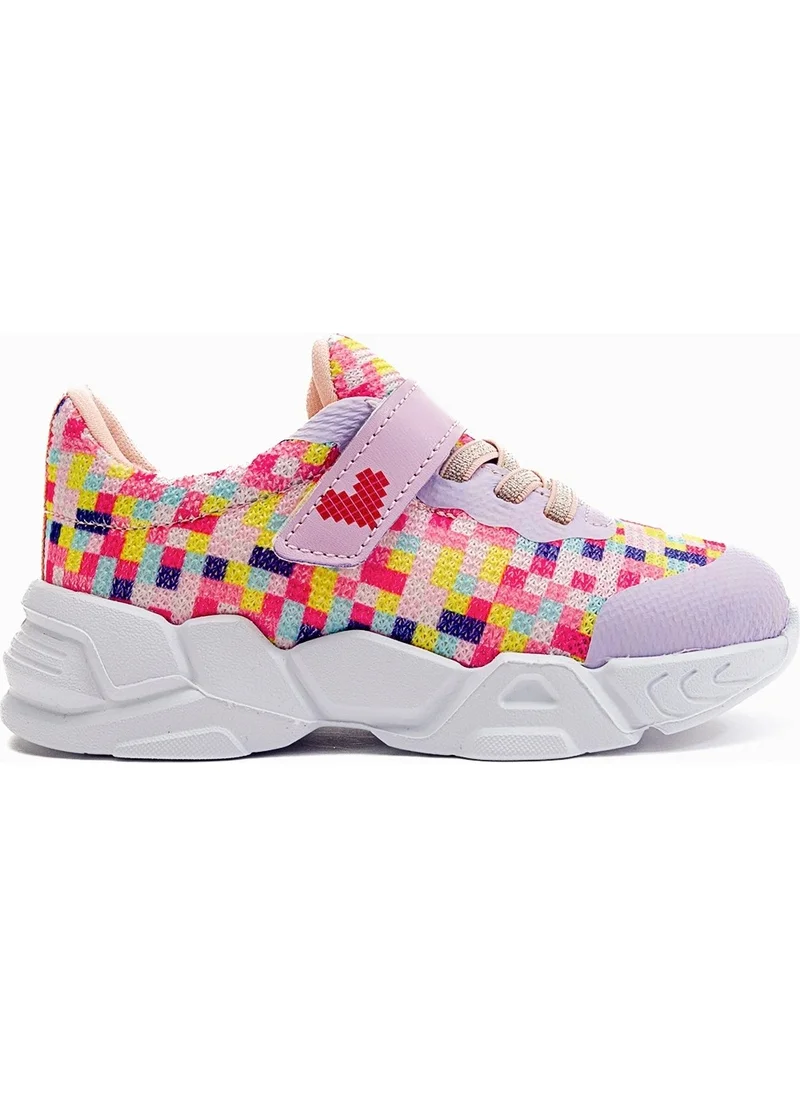 Mnpc Girls Lilac Lightweight Sneakers