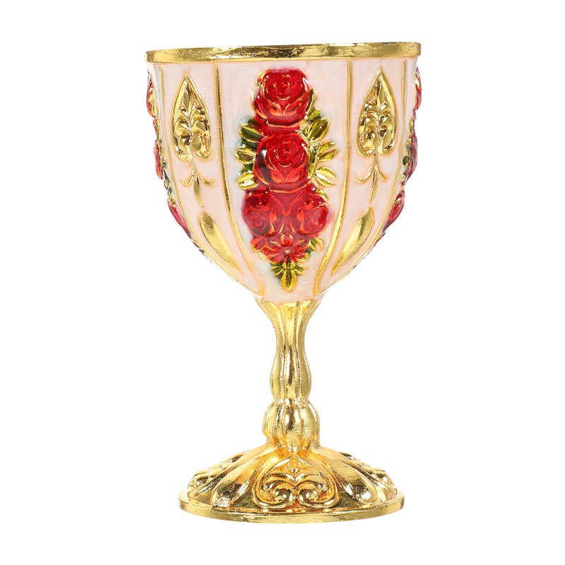 Vintage Metal Wine Glass 1pcs Anti Break Iron Cup for Home Bar Party - Image 2
