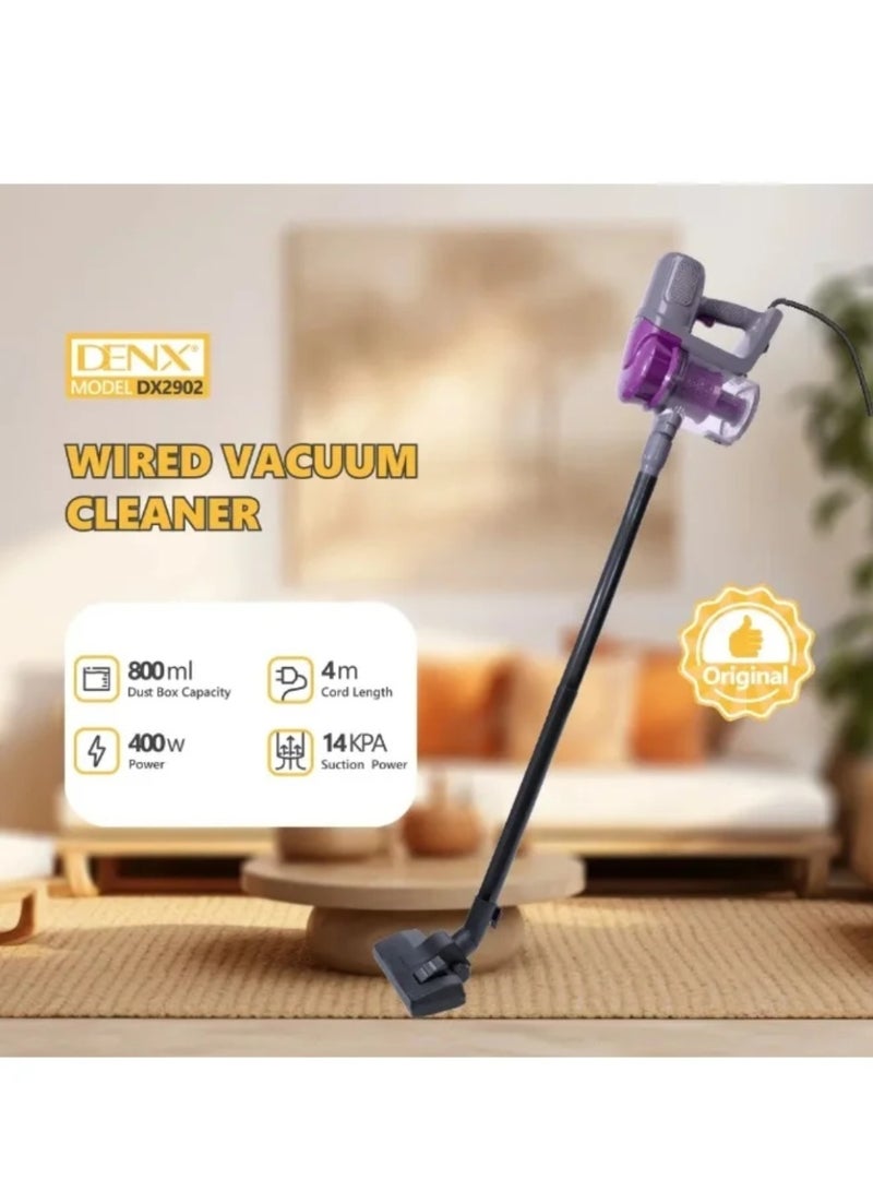 Dinex 400W corded vacuum cleaner with high suction performance - Image 4
