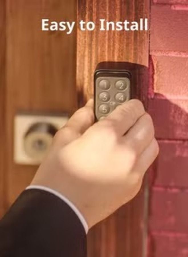 SwitchBot Smart Keypad Touch for SwitchBot Lock Fingerprint Keyless Home Entry IP65 Waterproof - Image 2