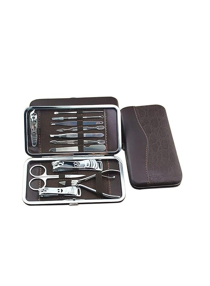 ORiTi ORiTi Nail Clipper Set 12 in 1 Manicure and Pedicure Kit for Fingernail and Toenail with Portable Travel Case, Ideal for Men and Women, Professional Stainless Steel  - Image 3