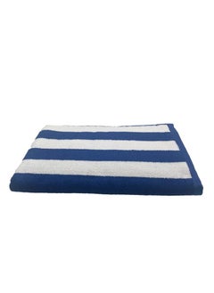 BYFT Petunia (Royal Blue - White) Luxury Pool Towel (90x180 Cm-Set of 1) 100% Cotton, Highly Absorbent and Quick dry, Classic Hotel and Spa Quality Beach Towel -550 Gsm  - Image 2