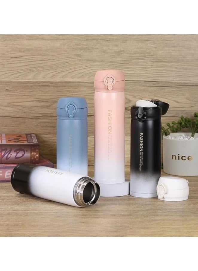 QSHOP QSHOP® Fashion Thermos Mug 500ml Vacuum Travel Mug Healthy Stainless Steel Thermos Insulated Thermos with Airtight Lid  - Image 4