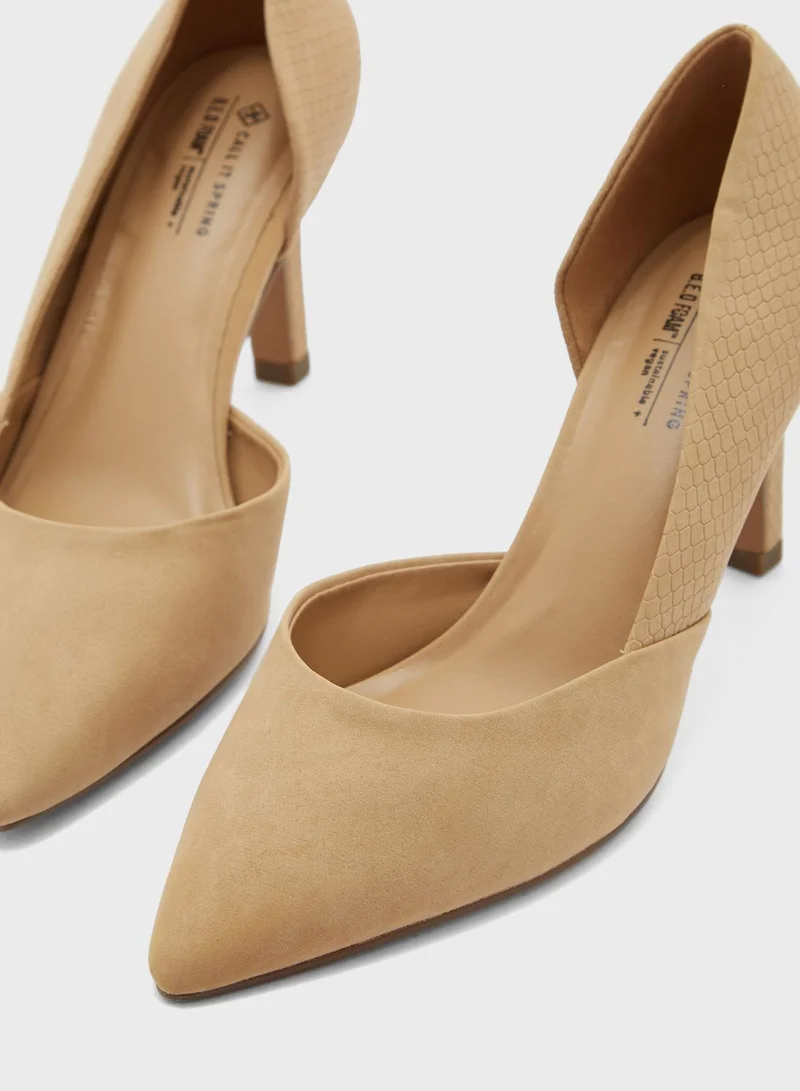 CALL IT SPRING Ariaa D'Orsay Pumps