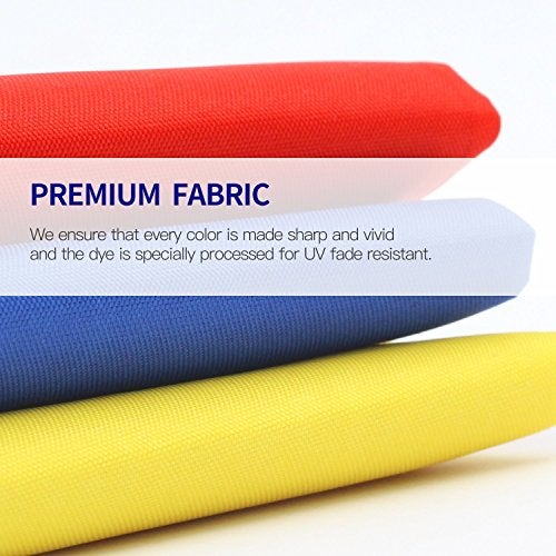 Anley Fly Breeze 3x5 Foot Cuba Flag - Vivid Color and Fade proof - Canvas Header and Double Stitched - Cuban National Flags Polyester with Brass Grommets 3 X 5 Ft - Image 5