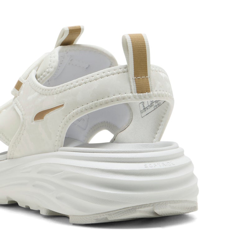 PUMA Hypnotic Day Night Womens White Sandals - Image 3