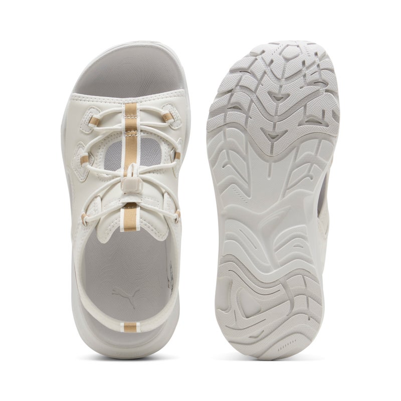 PUMA Hypnotic Day Night Womens White Sandals - Image 4