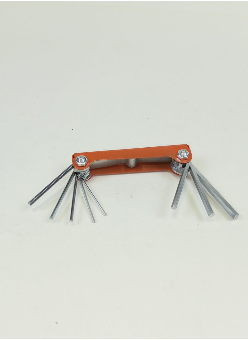 QTOOLS - Hex Key Set 6 Different Keys Allen Key Set - Image 1