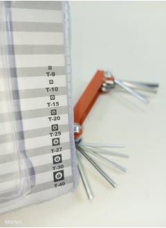 QTOOLS Hex Key Set 6 Different Keys Allen Key Set  - Image 2