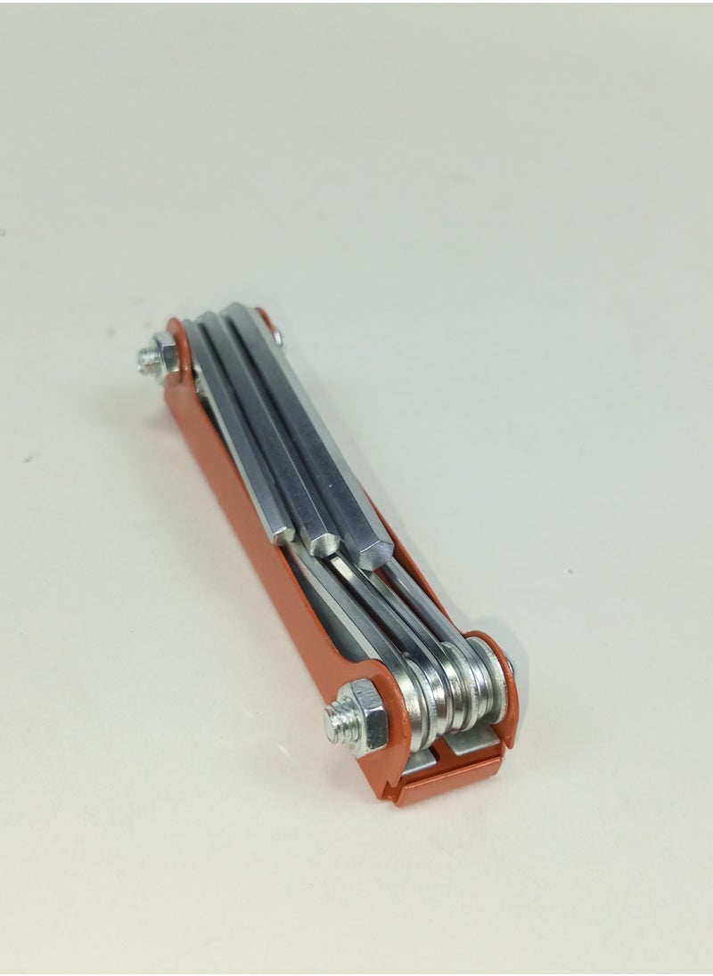 QTOOLS - Hex Key Set 6 Different Keys Allen Key Set - Image 1