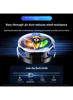 Generic [Wireless Charging Magnetic/Back Clip Dual-purpose] Applicable To Apple Mobile Phone Radiator 16promax Live Special-Color:[10w High Power + Magnetic Back Clip Two-in-one] Countless Displays☆Tec Semiconductor Refrigeration☆Mute☆Fast Cooling☆Free Finger Cot + Versatile Clip [black]  - Image 5