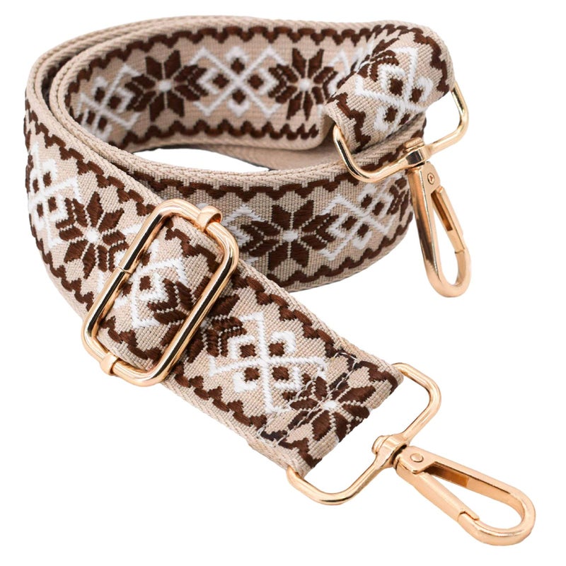 ROYGBCP Wide Purse Straps Replacement Crossbody Straps for Purses,Belts for Women,Purse Strap Extender,Crossbody Bag Straps Adjustable, Luggage Backpack Replacement Straps for Women - Image 2