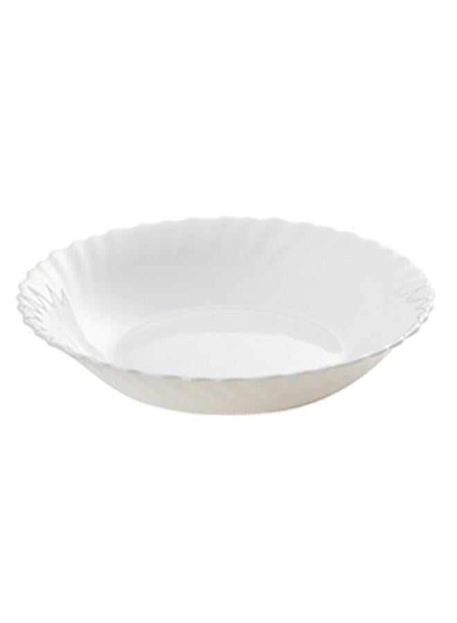 Luminarc Feston Dishwasher Safe Multipurpose Round Glass Bowl White 18cm P4428 - Image 2