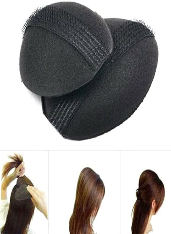 APSAMBR Hair Puff Set of 2 Puff Maker Tool Oval Shape Hair Styling Tool And Hair Accessories Add Bump And Puff Volumizer To Hair Styling Accessory For Women and Girls, Pack of 1 - Image 2