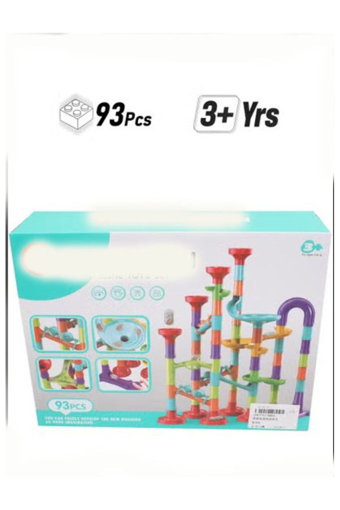 فاميلي مجموعة العاب الانابيب ماربل ران 93 قطعة  22-1983791 - Image 3