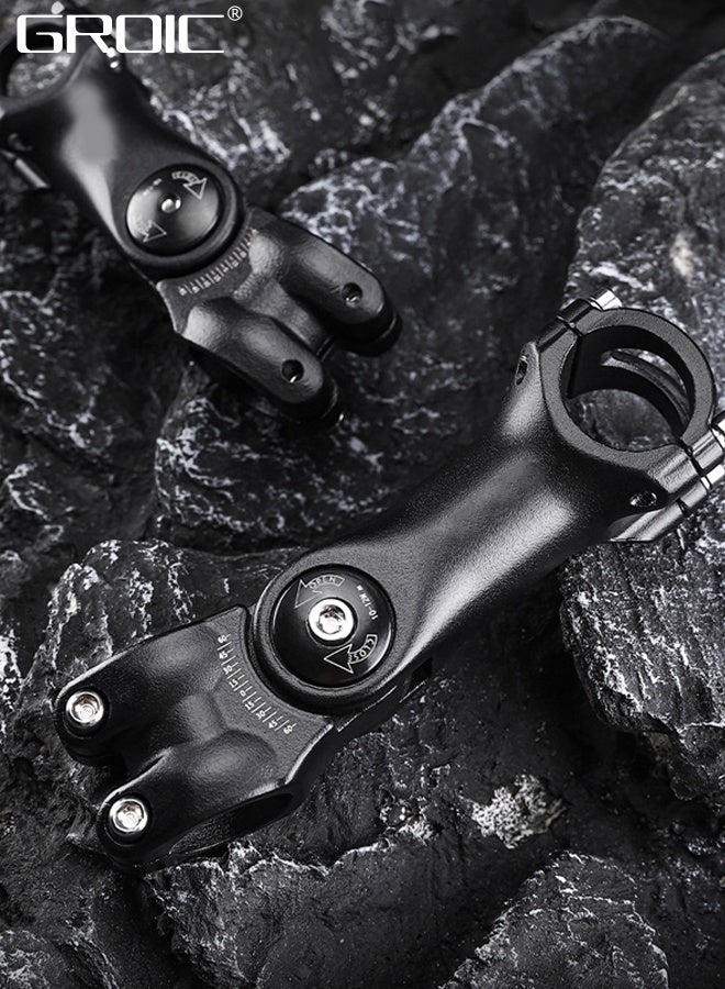 GROIC جذع دراجة MTB قابل للتعديل 31.8 مم - 120 مم 60 درجة رافعة جذع الدراجة للمقود - موسع مقود الدراجة الجبلية من سبائك الألومنيوم لدراجة الطريق MTB Road City - Image 5