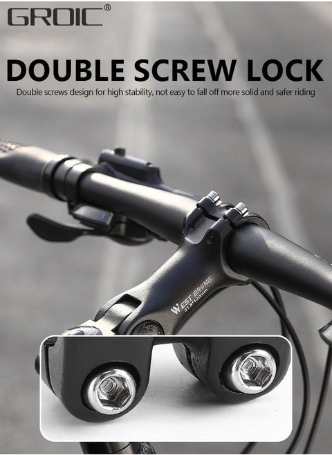 Bicycle Stem Wear-resistant MTB Bike Handlebar Stem 31.8mm Adjustable