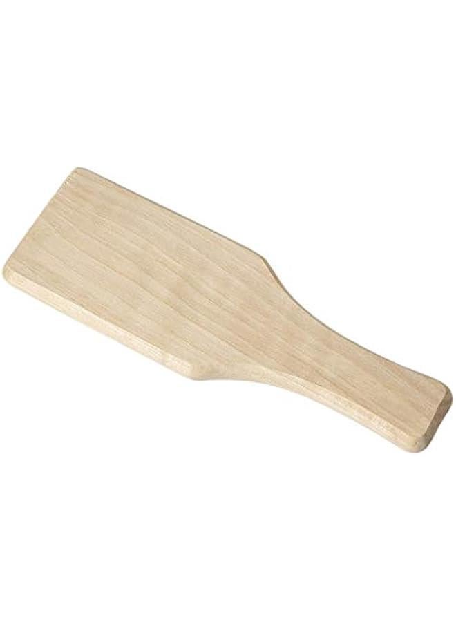 Wooden Utensils Paddle Great Art Carving for Figurine Clay Pottery Manufacture Tools, 19.5x2cm  - Image 1
