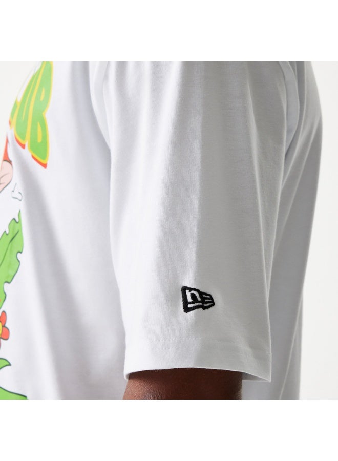 NEW ERA تي شيرت NE OUTDOOR GRPHC OS NEWERA أبيض - Image 4