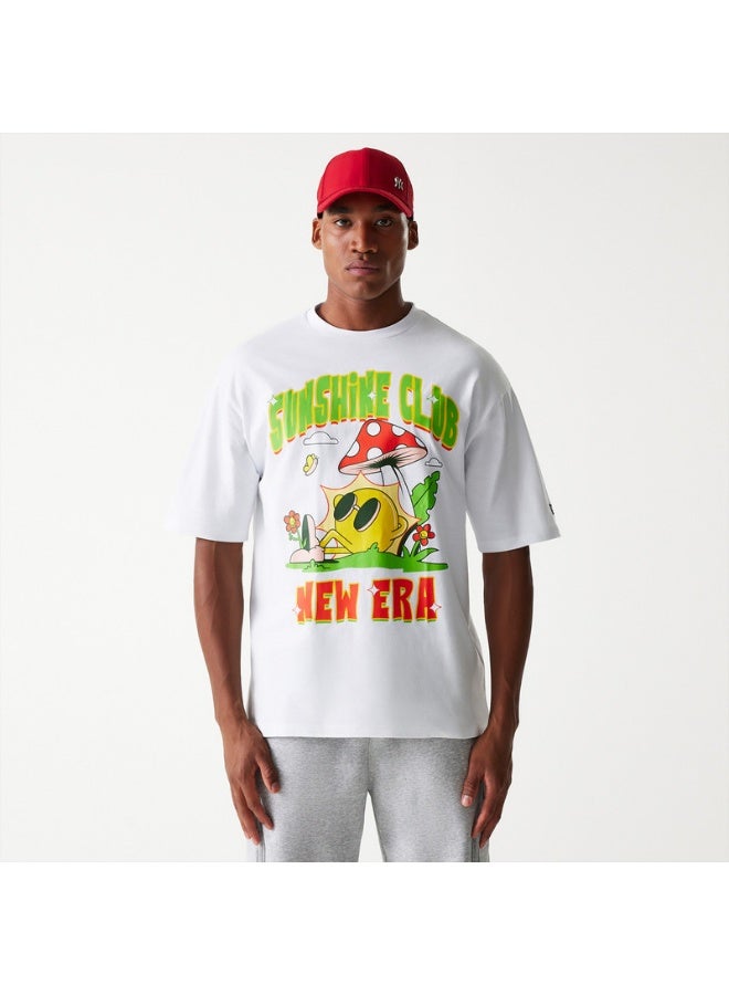 NEW ERA تي شيرت NE OUTDOOR GRPHC OS NEWERA أبيض - Image 1