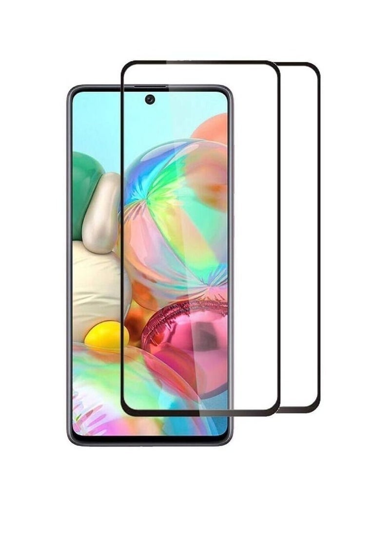 Lynacz Original 2 Pack 9H HD Full Glue Tempered Glass Screen Protector For Samsung Galaxy M53 - Image 1