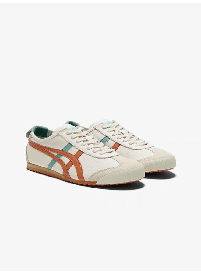 Onitsuka Tiger Mexico 66 Colorblock Sneakers Beige/Orange - Image 2