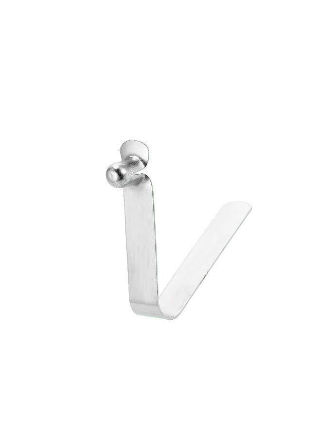 Generic - 6pcs Kayak Paddle Spring Clips Tent Pole Clips Push Button Spring Snap Clip Locking Tube Pin 6.3mm single pin buttons - Image 1
