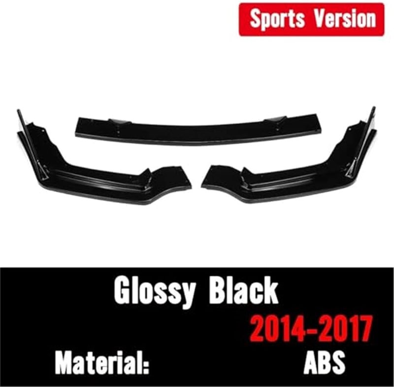 Wivplex Car Front Spoilers for Infiniti Q50 (2014-2017) - Image 5