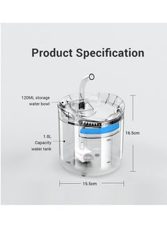 Pet Intelligent Induction Automatic Water Dispenser Circulation Filter Constant Temperature Pet Water Dispenser Unplugged Silent Cat Pet Supplies - pzsku/ZFAAA5A6B96F6792951E1Z/45/_/1666498152/65574664-5f6a-45ff-a454-9cb6011ba545