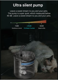 Pet Intelligent Induction Automatic Water Dispenser Circulation Filter Constant Temperature Pet Water Dispenser Unplugged Silent Cat Pet Supplies - pzsku/ZFAAA5A6B96F6792951E1Z/45/_/1666498156/a6b0d0e1-e378-4d71-bae7-5185cfb7422f