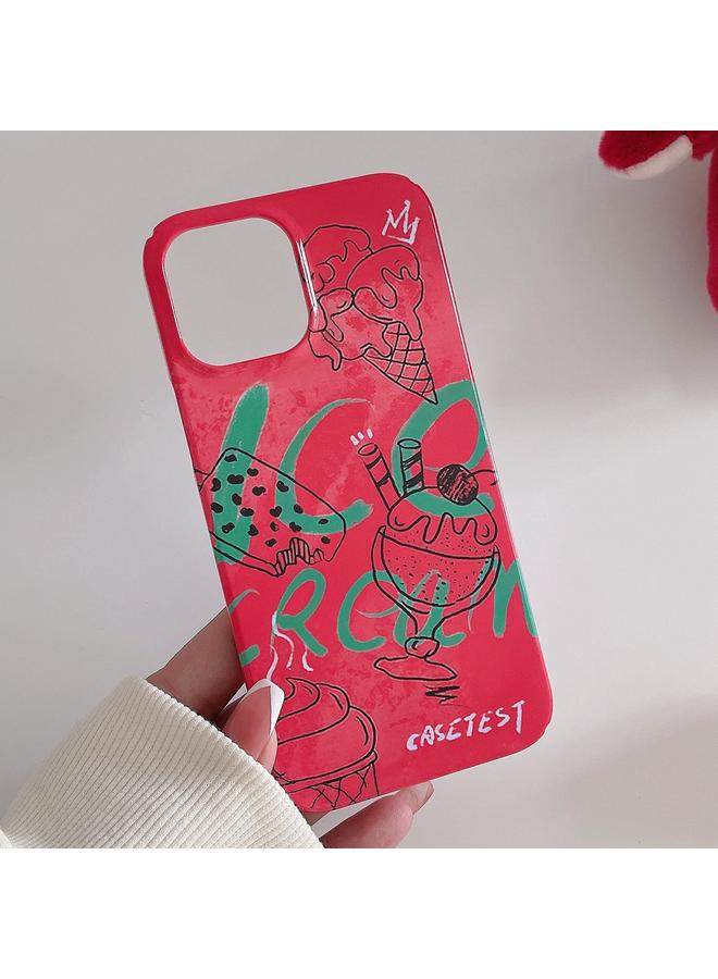 زبون جراب لهاتف iPhone 13 Pro Max بنمط مرسوم عليه رسومات - Image 2