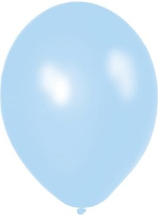 Gemar Metallic Balloon Light Blue 100 Pack  - Image 1