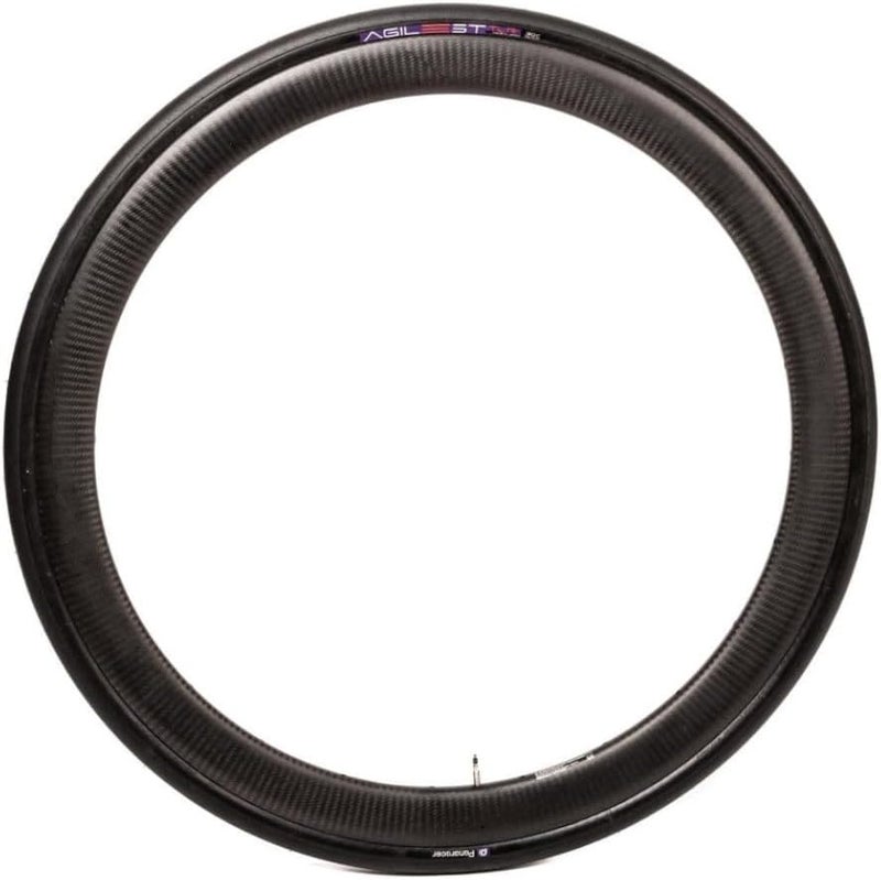 Panaracer إطار دراجة الطريق القابل للطي باناريسر أجيلست TLR - إطار أداء جاهز بدون أنبوب للسرعة والراحة - حجم 700 x 28C، أسود/كهرماني - Image 4