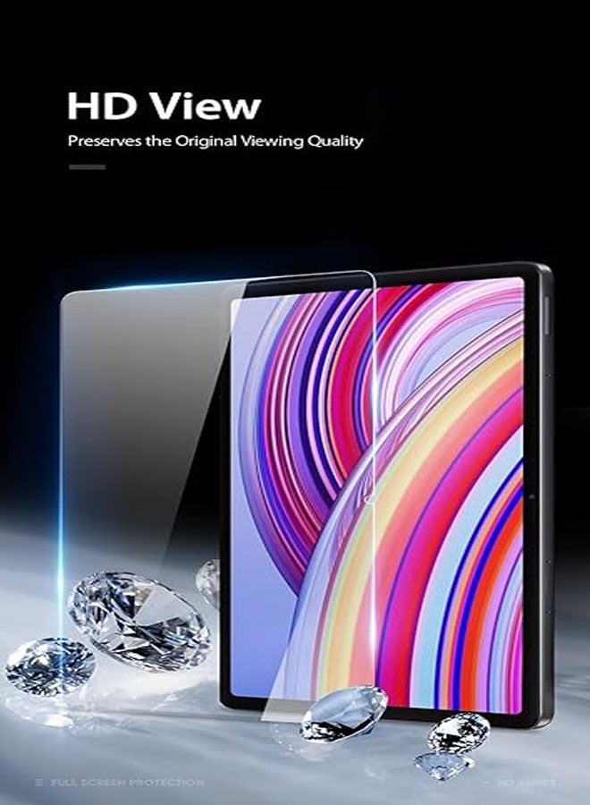 【2-Pack】 Screen Protector for Xiaomi Redmi Pad Pro 12.1, Ultra-Thin HD 2.5D Premium Tempered Glass Screen Protector - Image 5