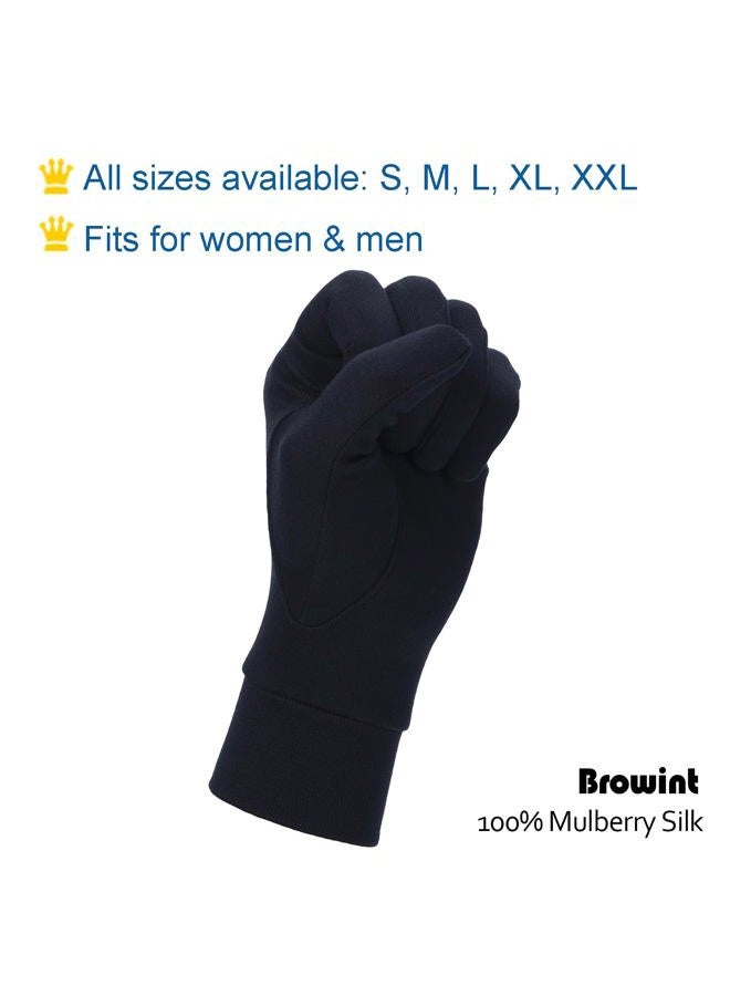 Browint Aibearty Women Touchscreen Gloves Warm Knit Texting Winter Gloves,Elastic Wrist Cuff - Image 3