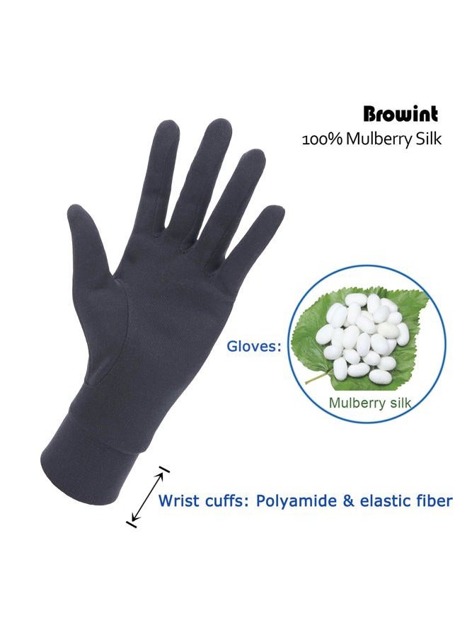 Browint Aibearty Women Touchscreen Gloves Warm Knit Texting Winter Gloves,Elastic Wrist Cuff - Image 4