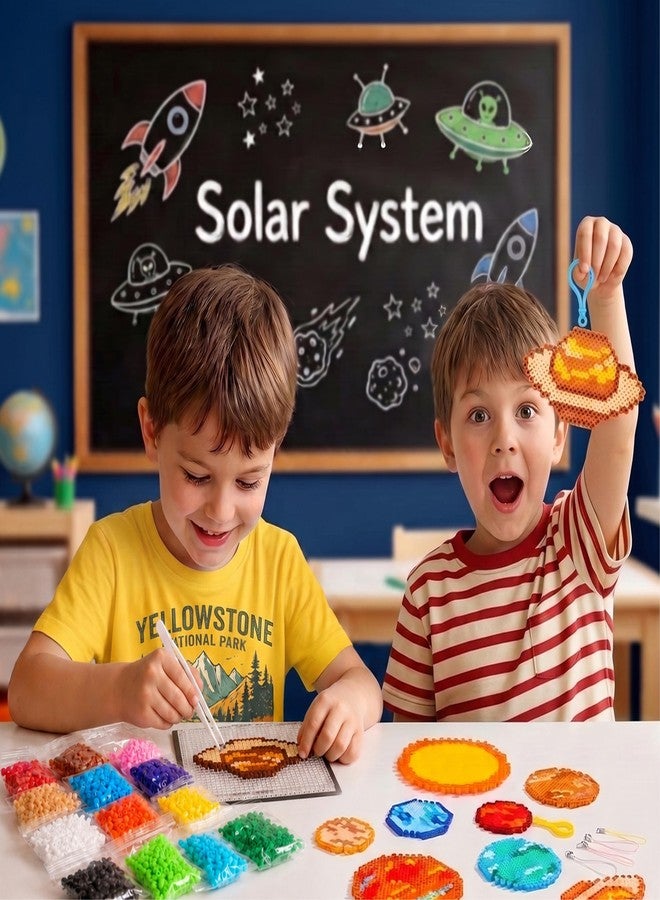 كايدو مجموعة خرزات النظام الشمسي من كايدو، ألعاب علوم الفضاء STEM، هدية للأطفال - Image 3