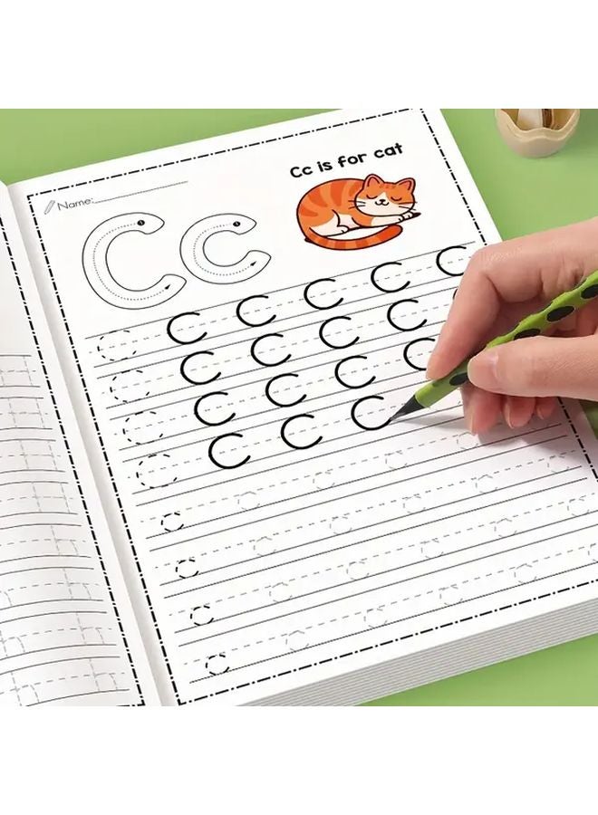 Interactive ABC Tracing Book For Toddlers Preschool Kindergarten Alphabet Writing Practice - Image 5