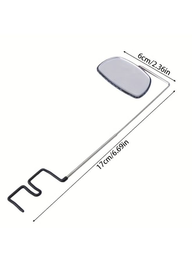 Black Rearview Glasses With Mini Reflective Mirrors And Adjustable Angles - Image 5