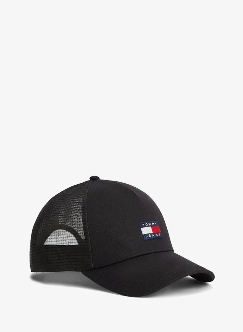 TOMMY JEANS Heritage Signature Colour-Blocked Trucker Cap - Image 3