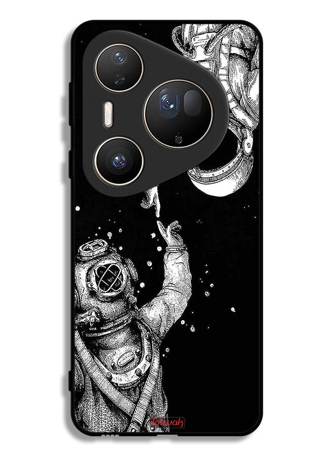 Tolwak Huawei Pura 80 Ultra Protective Case Cover Astronauts - Image 1