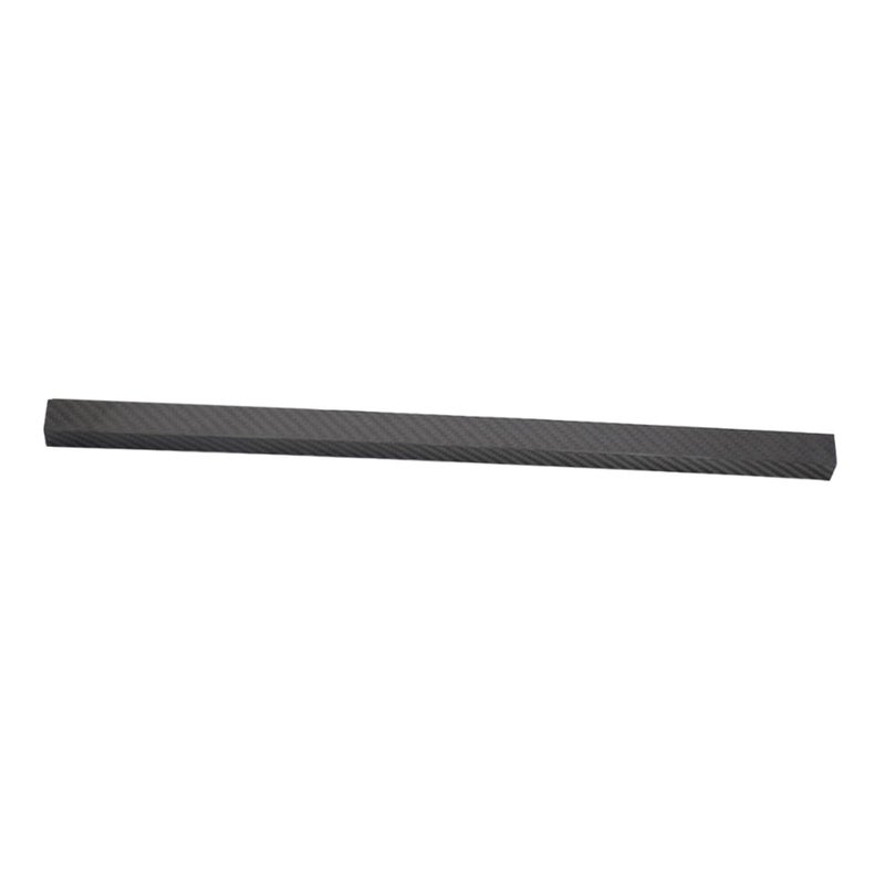 Carbon Fiber Square Tube 16x16x14mm Matte Surface Lightweight For DIY RC Models Tents - Image 1