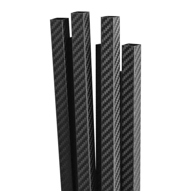 Carbon Fiber Square Tube 16x16x14mm Matte Surface Lightweight For DIY RC Models Tents - Image 4